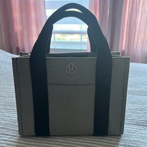 Stylish Black and White Tote Bag